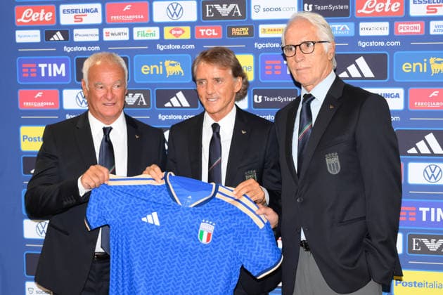 Fußball, Nationalteam Italien, Präsentation von Roberto Mancini als neuer Nationaltrainer