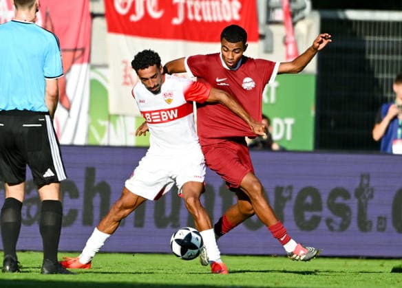 Fußball, Testspiel, Kickers Offenbach - VfB Stuttgart