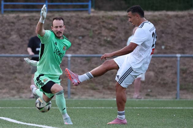 Fußball, Schröder-Liga Saar, 1. FC Saarbrücken II - SpVgg Quierschied