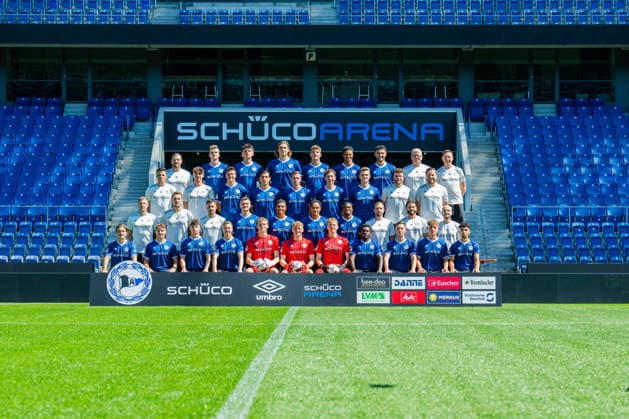 Fußball, 2. BL, Arminia Bielefeld, Porträttermin 2026 2027