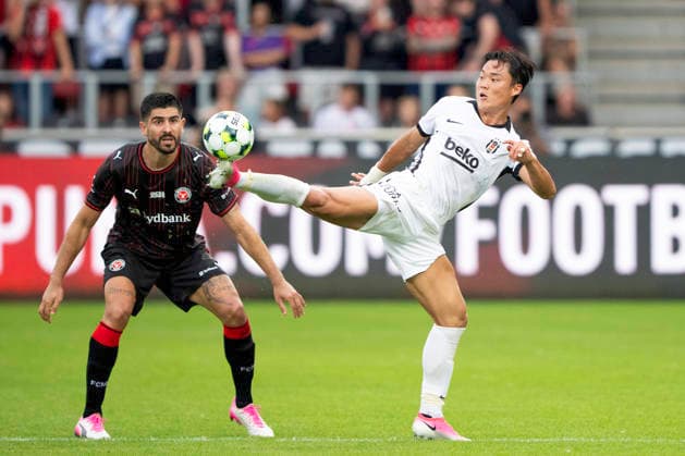 Fußball, EL-Quali, FC Midtjylland - Besiktas Istanbul