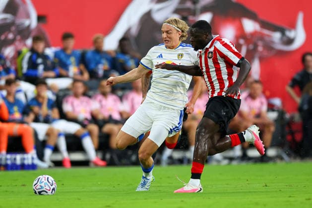 Fußball, Testspiel, Leeds United - AFC Sunderland