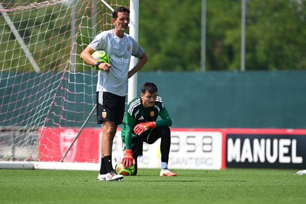 Fußball, Frankreich, RC Lens, Trainingslager