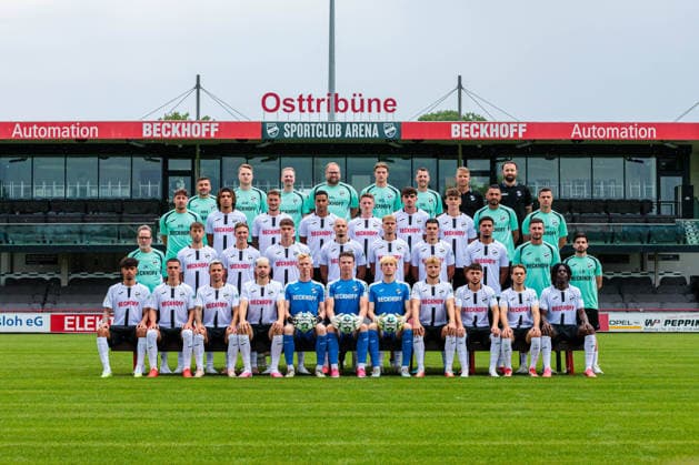 Fußball, 3. Liga, SC Verl, Porträttermin 2026 2027