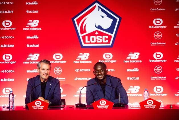 Fußball, Frankreich, OSC Lille, Pressekonferenz