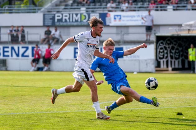 Fußball, BFV Verbandspokal, SV Sandhausen - TSG 1862 09 Weinheim