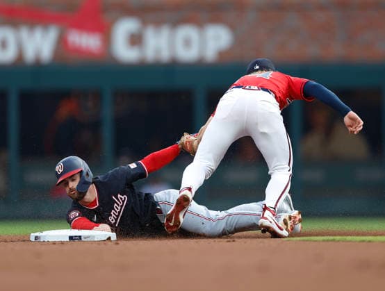 Baseball, MLB, Atlanta Braves - Washington Nationals
