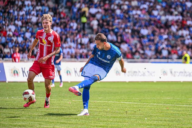 Fußball, Testspiel, KSV Hessen Kassel - FC Schalke 04