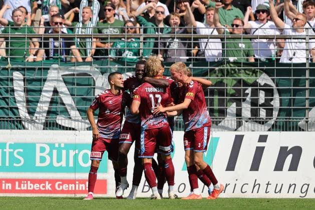 Fußball, RL Nord, VfB Lübeck - SC Weiche Flensburg