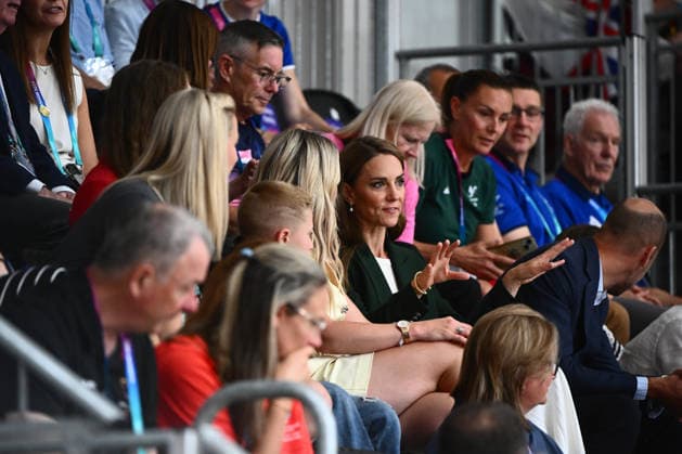 Commonwealth Games in Glasgow, Mitglieder des britischen Königshauses zu Gast