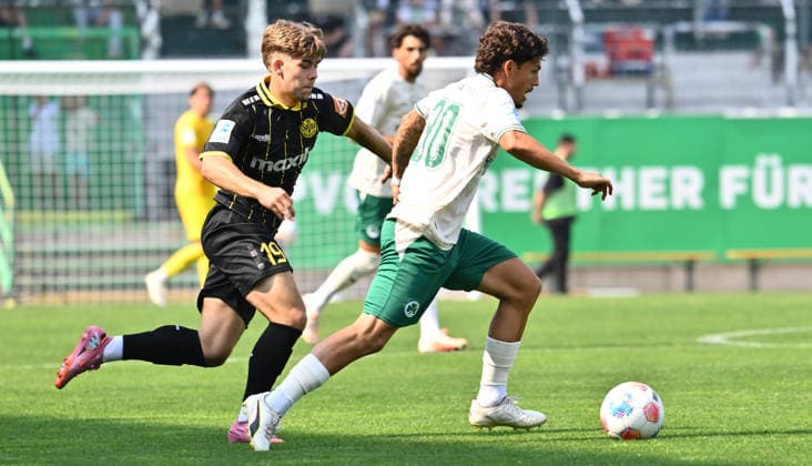 Fußball, RL Bayern, SpVgg Greuther Fürth II - SpVgg Bayreuth