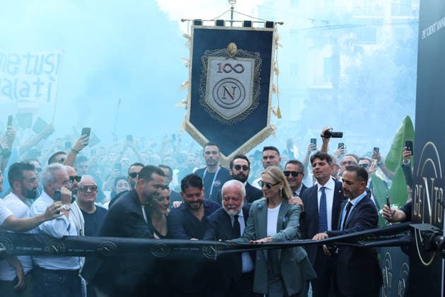 Fußball, Italien, SSC Neapel feiert 100 jähriges Vereinsjubiläum