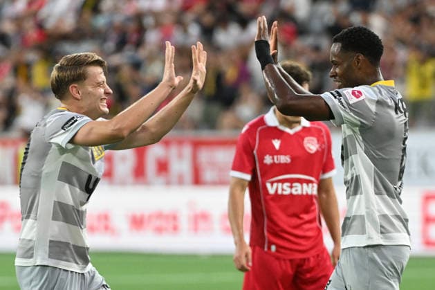 Fußball, Schweiz, FC Thun - BSC Young Boys Bern