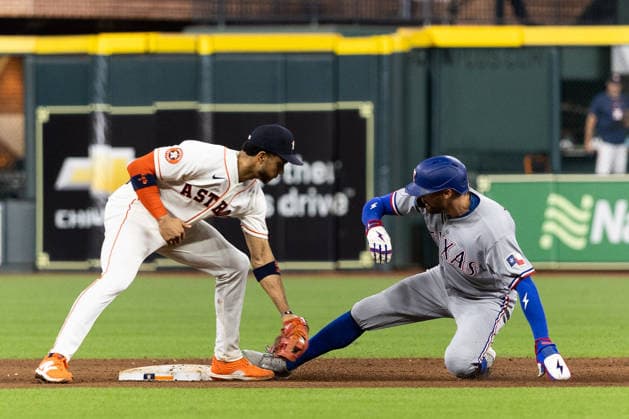 Baseball, MLB, Houston Astros - Texas Rangers