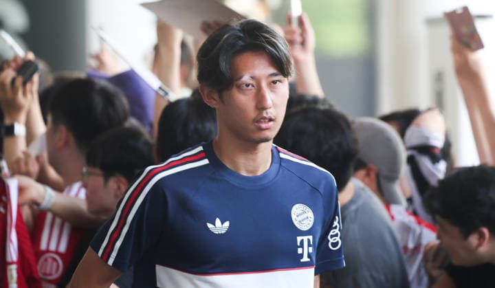 Fußball, 1. BL, FC Bayern München, Asienreise, Ankunft in Jeju