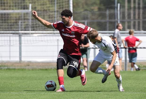 Fußball, Testspiel, 1. FC Nürnberg - FSV Frankfurt