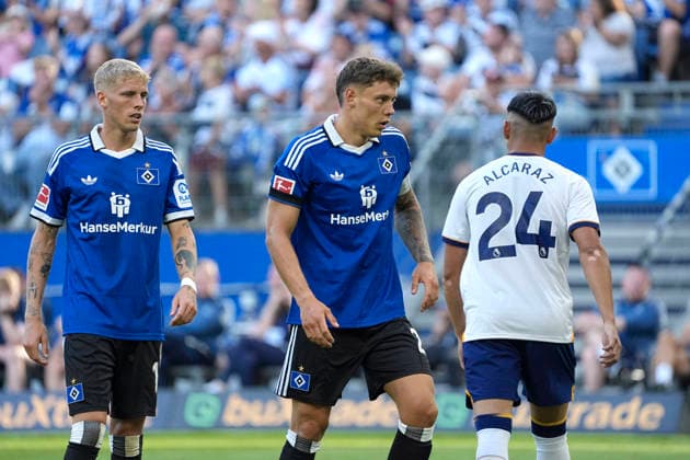 Fußball, Testspiel, Hamburger SV - FC Everton