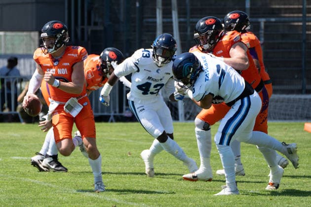 American Football, EFA, Frankfurt Galaxy - Nordic Storm