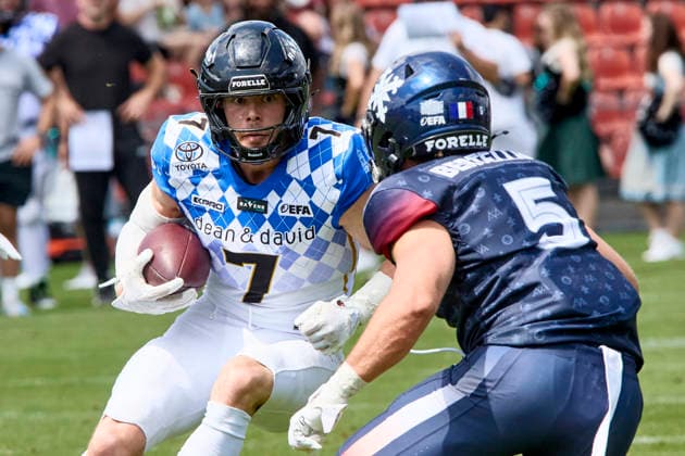 American Football, EFA, Munich Ravens - Paris Musketeers