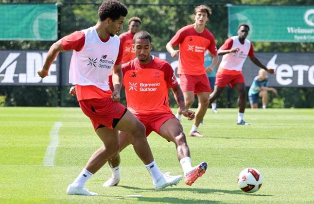 Fußball, 1. BL, Bayer 04 Leverkusen, Trainingslager in Blankenhain
