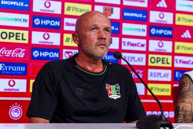 Fußball, CL-Quali, NEC Nijmegen, Pressekonferenz