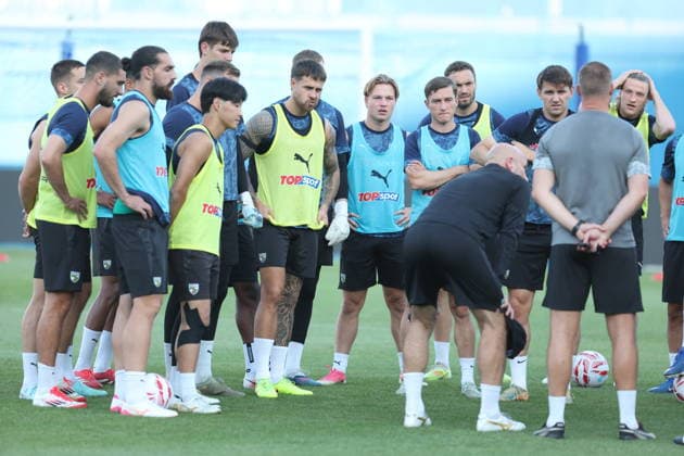 Fußball, CL-Quali, Zalgiris Kaunas, Training