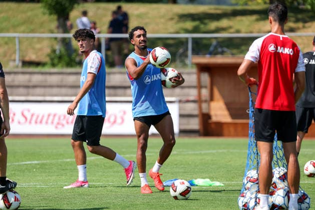 Fußball, 1. BL, VfB Stuttgart, Trainingslager in Grassau
