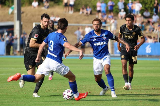 Fußball, Testspiel, Racing Straßburg - SV 07 Elversberg