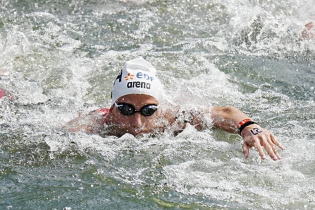 Schwimmen, EM in Paris, Freiwasser, Frauen, 10km