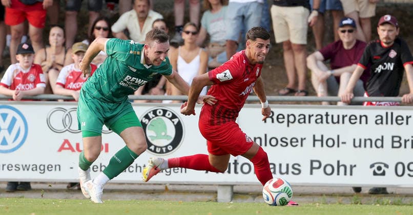 Fußball, Landespokal Bayern, TSV Abtswind - FC Würzburger Kickers