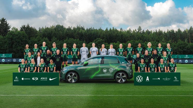 Fußball, Frauen, 1. BL, VfL Wolfsburg, Porträttermin 2026 2027