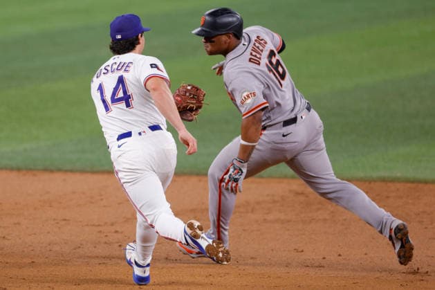 Baseball, MLB, Texas Rangers - San Francisco Giants
