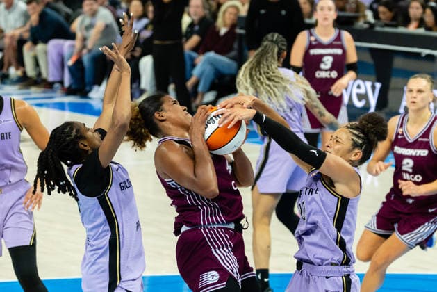 Basketball, WNBA, Golden State Valkyries - Toronto Tempo