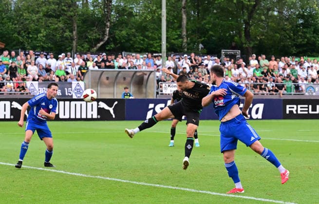 Fußball, Testspiel, FC Rottach-Egern - Borussia Mönchengladbach