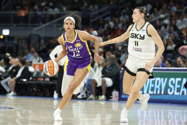 Basketball, WNBA, Chicago Sky - Los Angeles Sparks