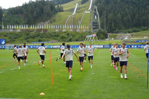 Fußball, 1. BL, TSG 1899 Hoffenheim, Trainingslager in Seefeld