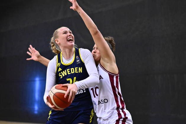 Basketball, Frauen, Testspiel, Lettland - Schweden