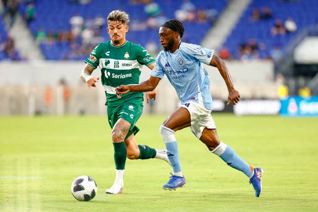 Fußball, USA, Leagues Cup, New York City FC - Santos Laguna