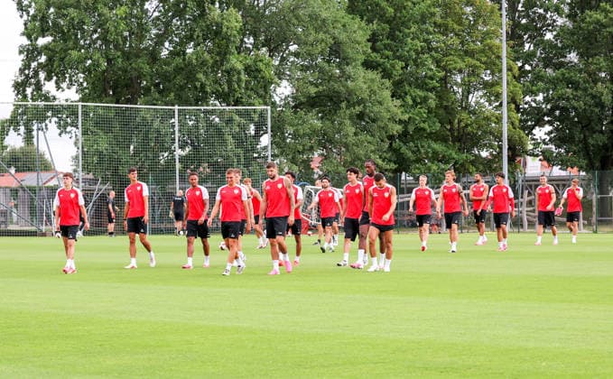 Fußball, 1. BL, VfB Stuttgart, Trainingslager in Grassau