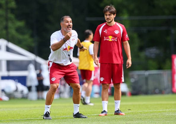 Fußball, 1. BL, RB Leipzig, Trainingslager in Saalfelden