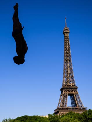 Schwimmen, EM in Paris, Wasserspringen, Männer, 20m