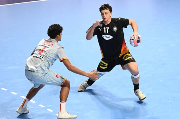 Handball, U18 EM, Deutschland - Spanien