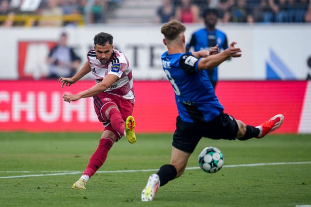 Fußball, 3. Liga, SV Waldhof Mannheim - Fortuna Düsseldorf