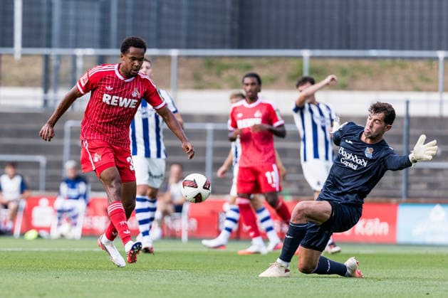 Fußball, Testspiel, 1. FC Köln - Real Sociedad San Sebastian