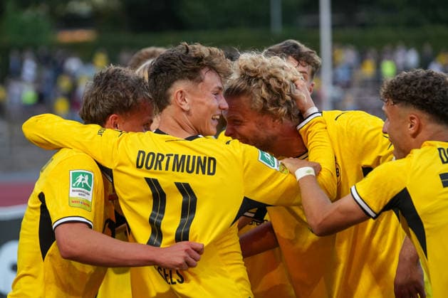 Fußball, RL West, Borussia Dortmund II - 1. FC Köln II