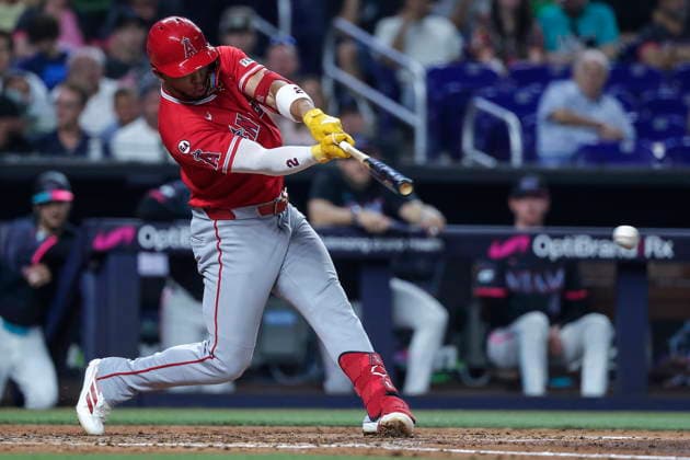 Baseball, MLB, Miami Marlins - Los Angeles Angels