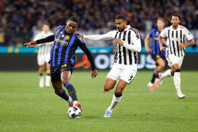 Fußball, Testspiel, Juventus Turin - Inter Mailand