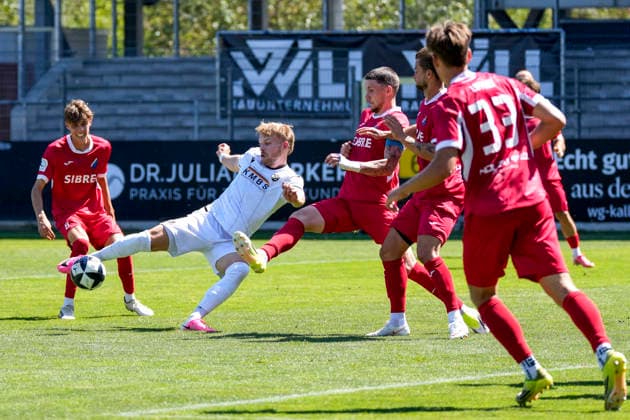 Fußball, RL Südwest, SV Sandhausen - TSV Steinbach Haiger