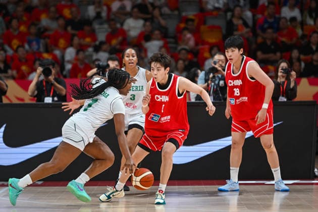 Basketball, Frauen, Testspiel, China - Nigeria