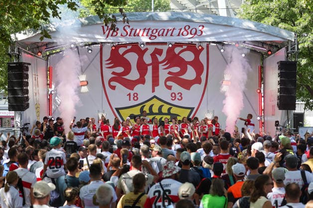 Fußball, 1. BL, VfB Stuttgart, Saisoneröffnung
